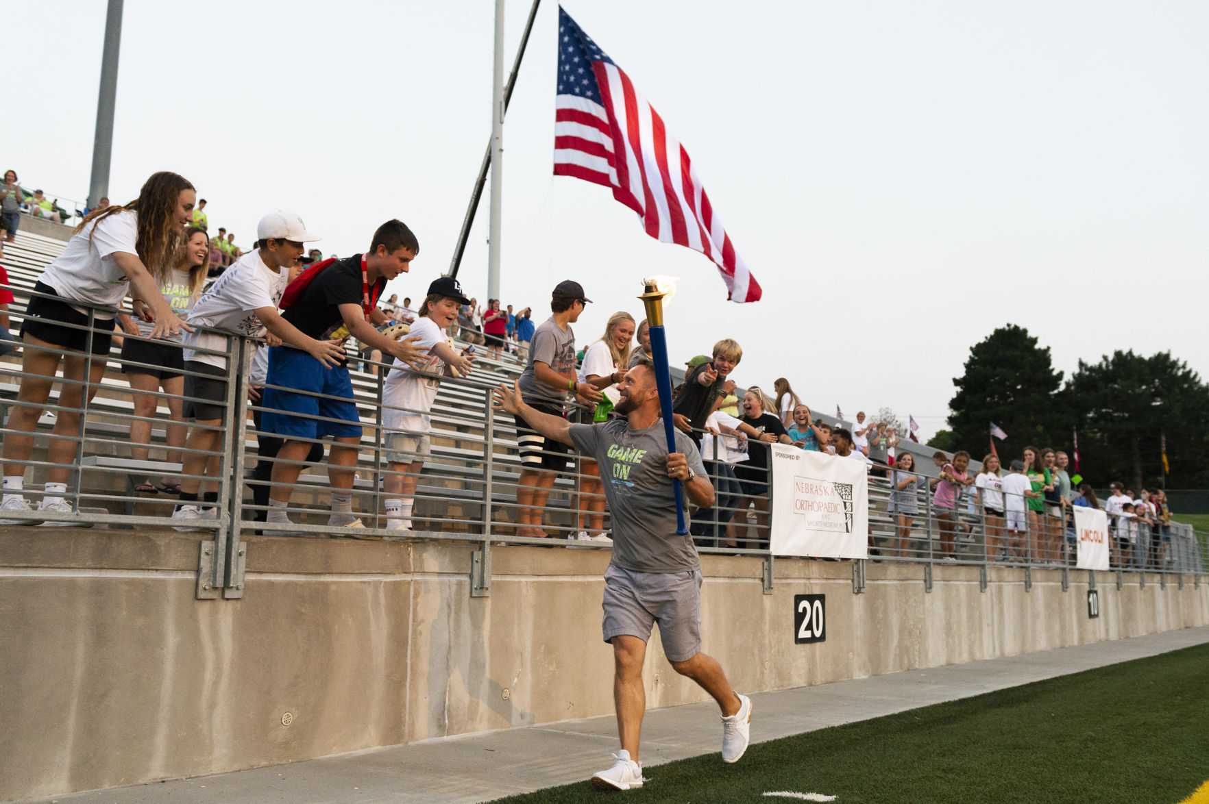 State Games opening ceremonies, 7.16
